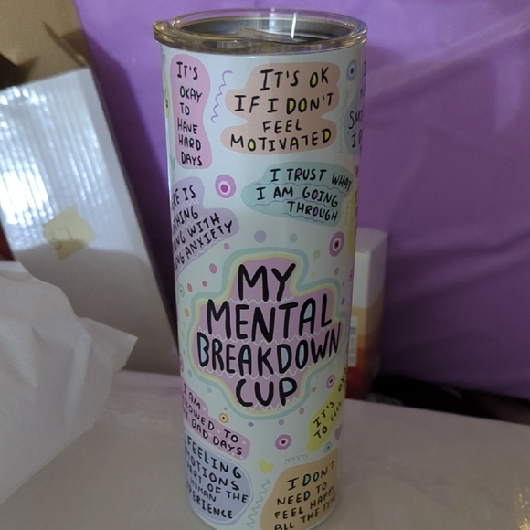 Other - Brandy Colorful Motivational Tumbler